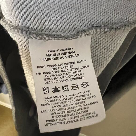 Nike Gray and Black Crewneck Sweatshirt Size Large - Picture 6 of 6